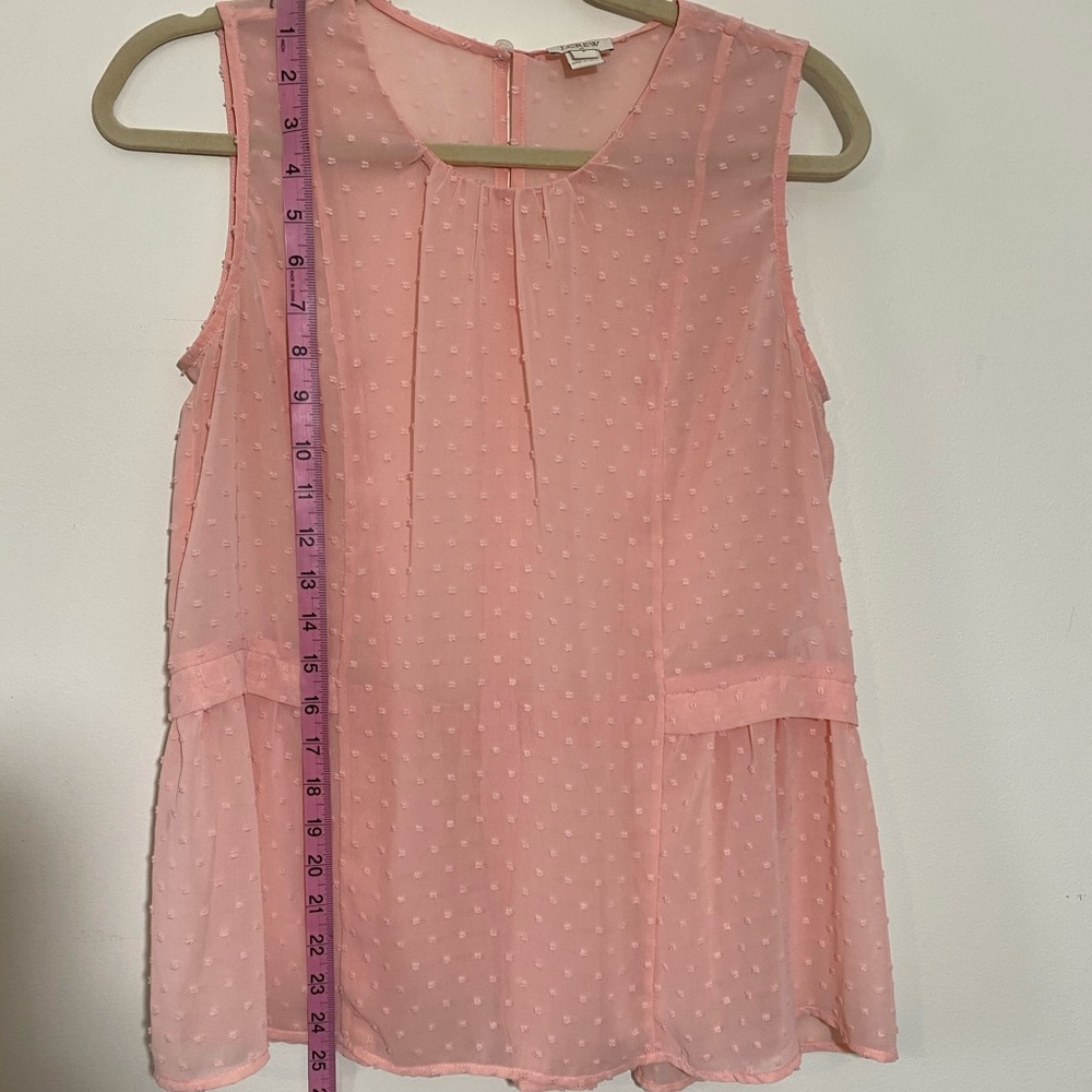 JCrew Swiss dot tank